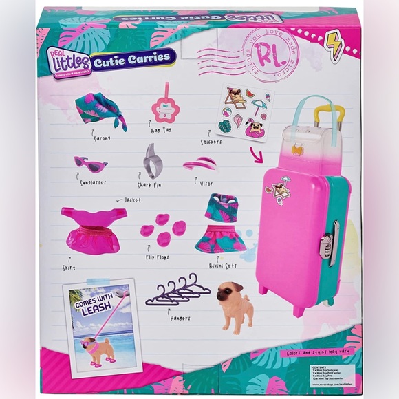 🌺 Real Littles S5 Cutie Carries Pet Roller Case & Bag Pk ✨NEW IN BOX - Picture 2 of 4